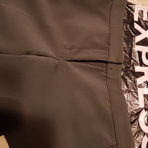 Express size 10... columnist pant...navy green